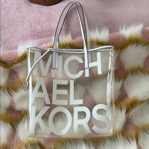 Michael Kors - Large White Tote Bag